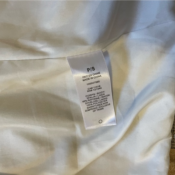 DYNAMITE linen blazer - Picture 4 of 6